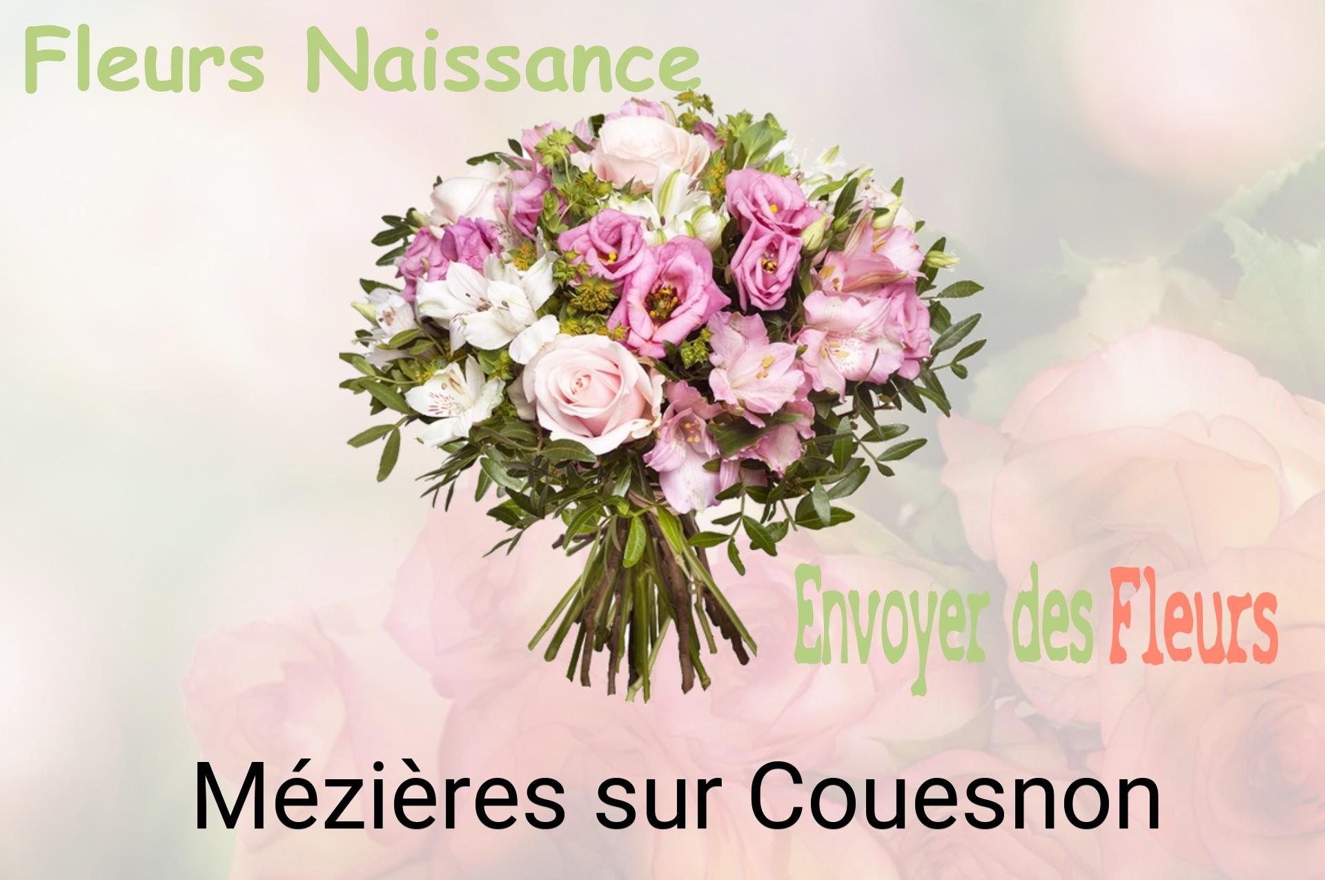 Bouquet de fleurs de naissance livré à Mézières-sur-Couesnon