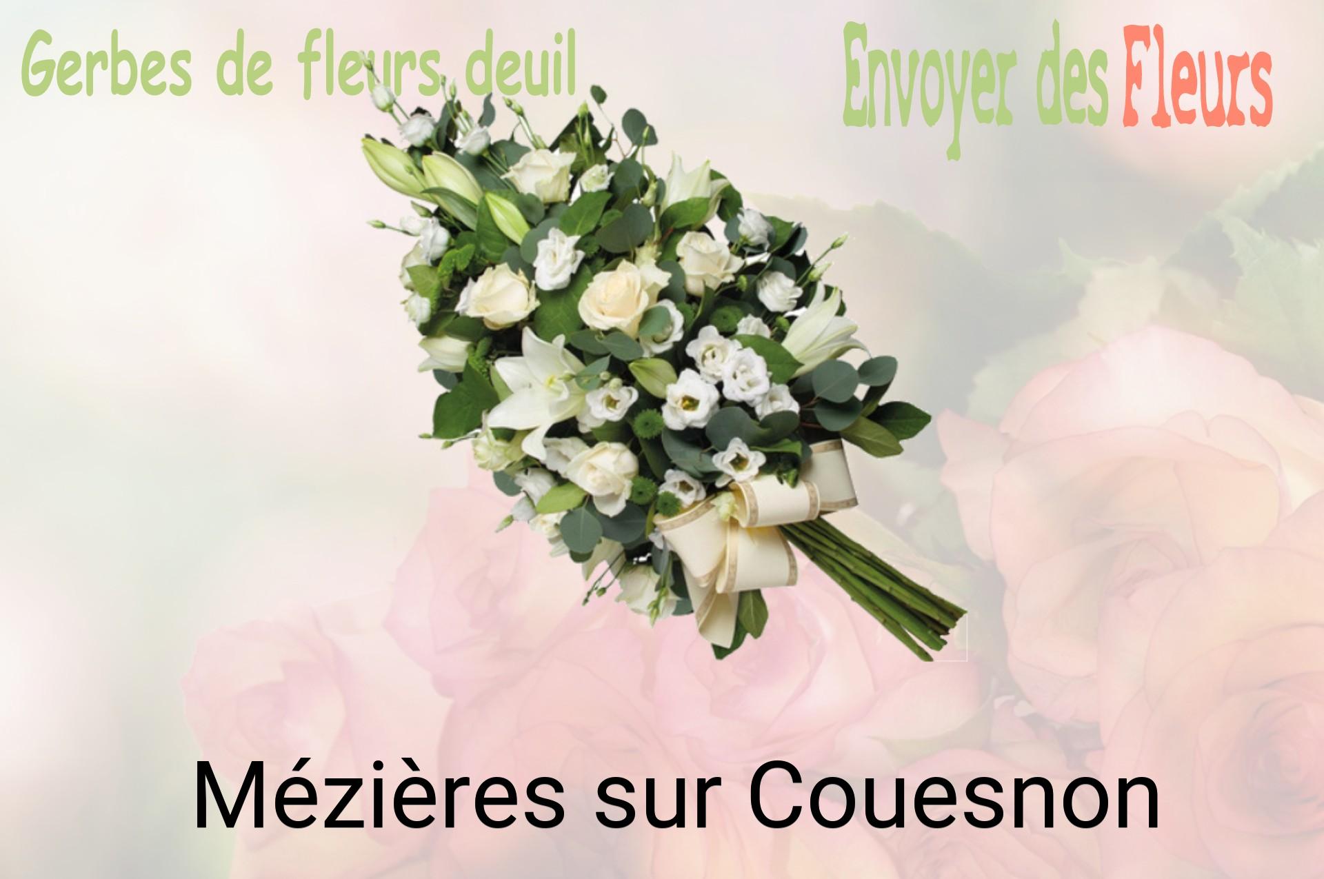 Gerbe de fleurs de deuil livrée à Mézières-sur-Couesnon